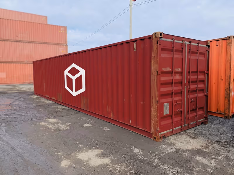 40ft Standard Container - Wind & Water Tight